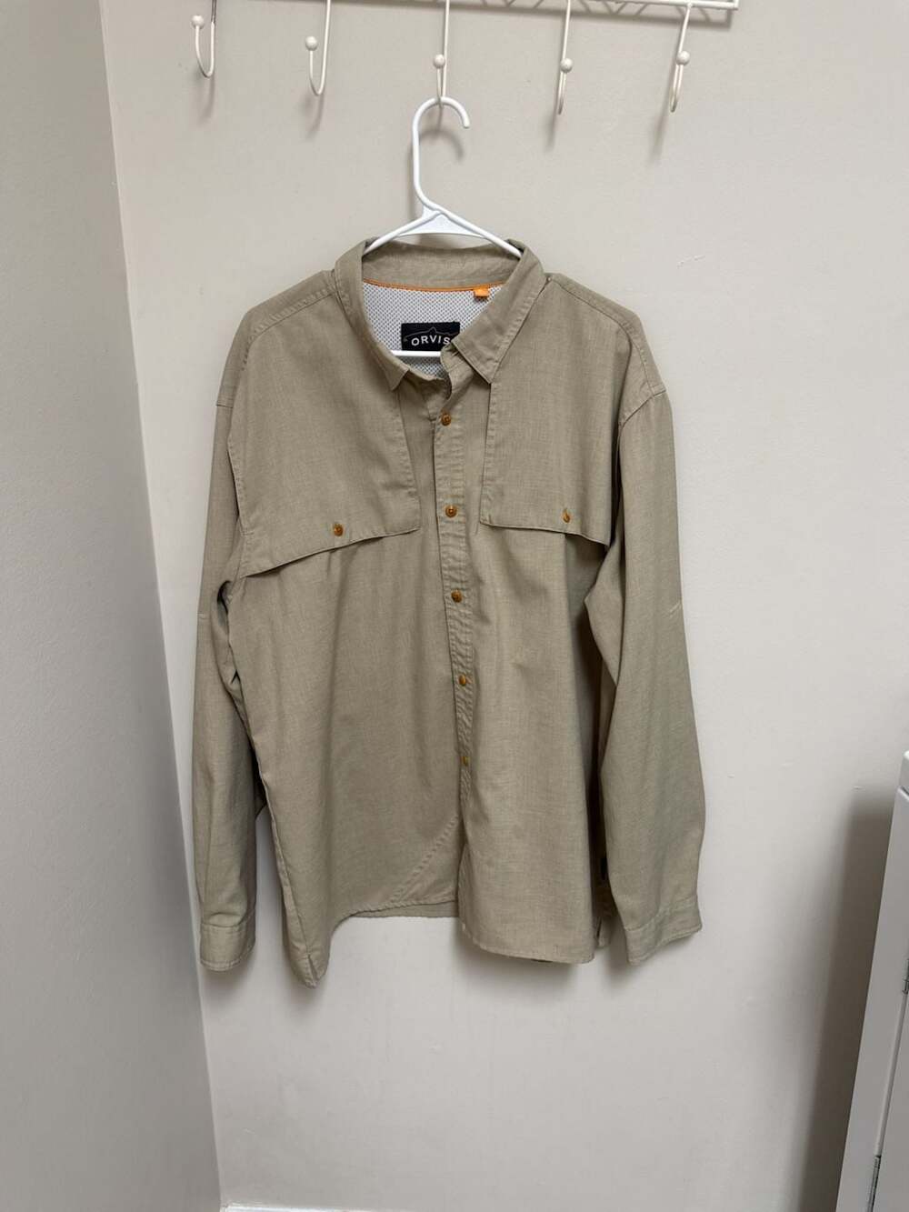 Orvis Trout Bum Long-Sleeve Vent-Back Fishing Shirt